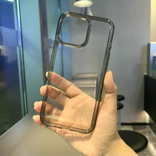 透灰边适用谷歌GooglePixel9proXL手机壳Pixel10Pro亚克力Pixel8A高透Pixel7A滴胶凹槽全包边高级防摔套