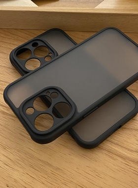 透明黑色A5适用OPPOa2/a3/a6pro手机壳Reno9/10/11/13/14/15磨砂FindX9/X6防指纹X7Ultra全包k12s哑光x8s+硬