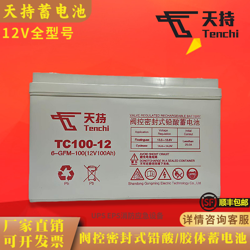 UPS/EPS专用电池消防主机应急照明集中电源卷帘门电梯专用电池12V