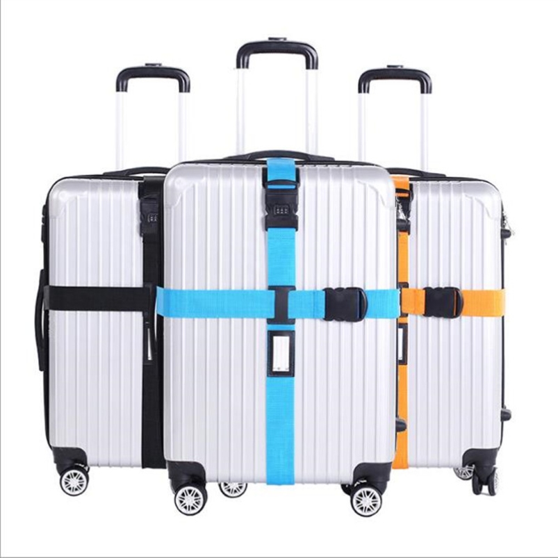 2022 Trunk binding belt Travel suitcase Luggage strap cross