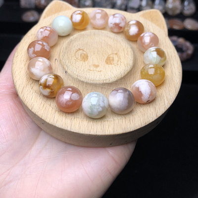 【001-050】一份50克左右，直播专拍，樱花玛瑙散珠，请勿私拍