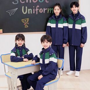 江西省九江市校服套装中小学生冲锋衣三件套冬季2025新款统一服装
