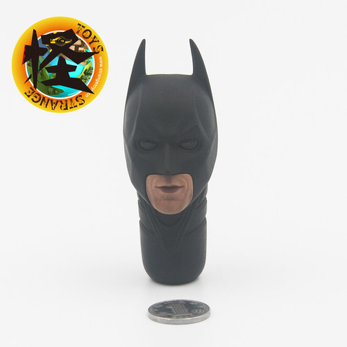 HotToys HT 12寸1/6  蝙蝠侠黑暗骑士 Batman DX02声呐头发光头雕