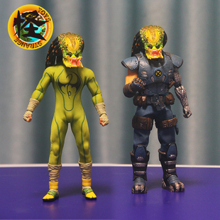 neca正版散货1:12avp铁血战士头雕 diy兵人配件 非hottoys 3a toy