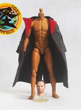 DID 12寸1:6兵人 二战德军将帅隆美尔 北非沙漠之狐 拆出大衣头雕