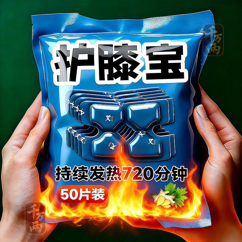 护膝艾草蒸汽暖膝贴膝盖热敷贴自发热护膝贴冬天膝盖热敷发热敷包,居家日用,暖膝宝,淘宝优惠券,粉丝福利购,淘宝优惠卷