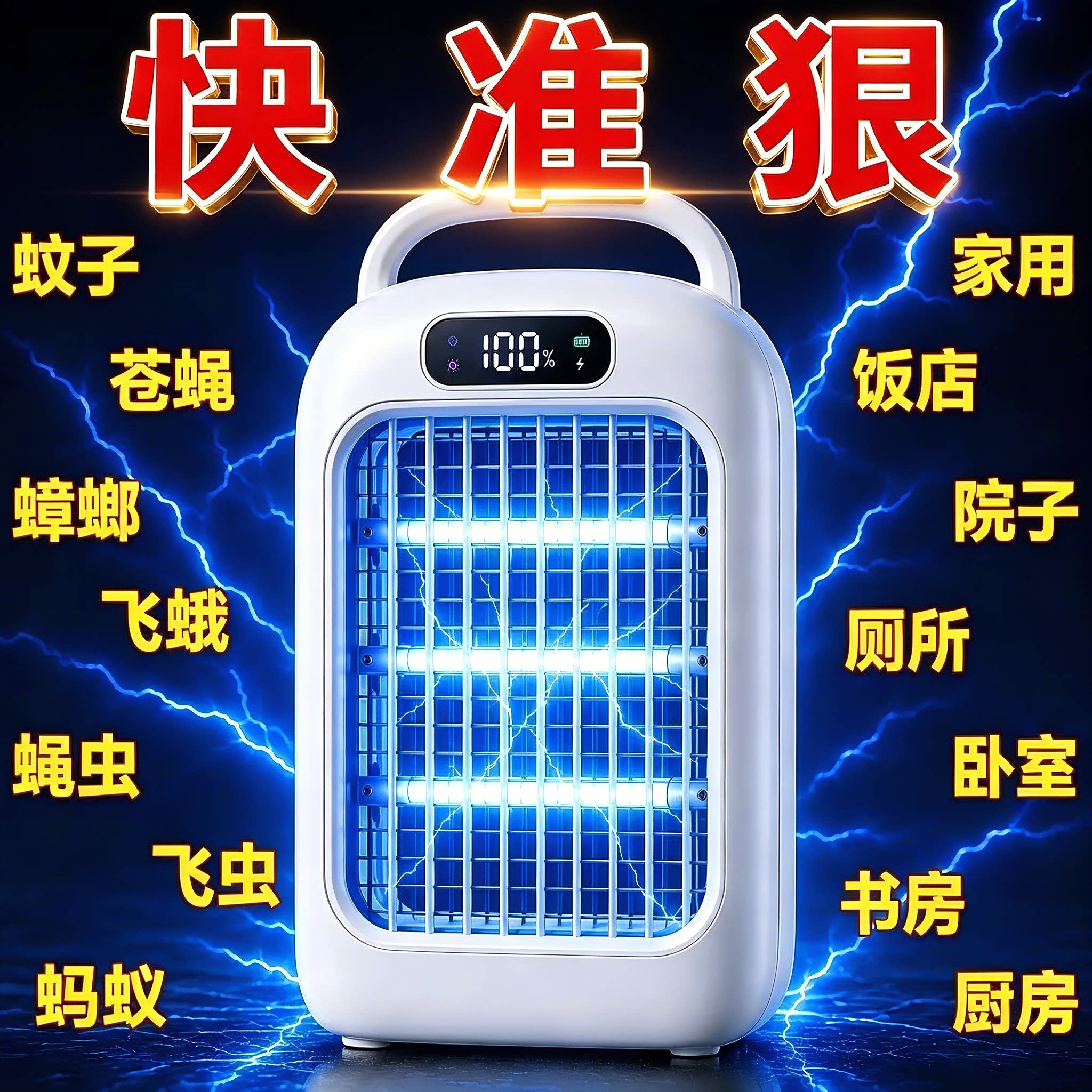 2026新款静音家用灭蚊灯孕婴室