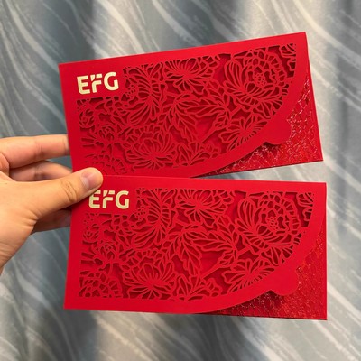 定制镂空红包轻奢中式利是封结婚