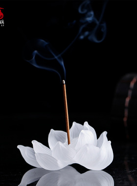 古法琉璃禅意风线香插供佛用品