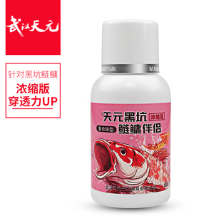黑坑鲢鳙伴侣浓缩版 天元 复合味型钓鱼鱼饵钓鱼用具添加剂小药