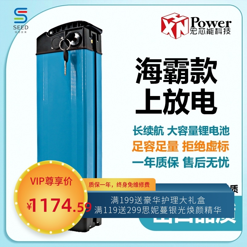 耐低温海霸60V锂电池12Ah21AH外卖代驾雪地车电动自行车20Ah电瓶