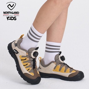 NORTHLAND运动鞋2025新款男童网面透气户外跑步鞋防滑耐磨休闲鞋