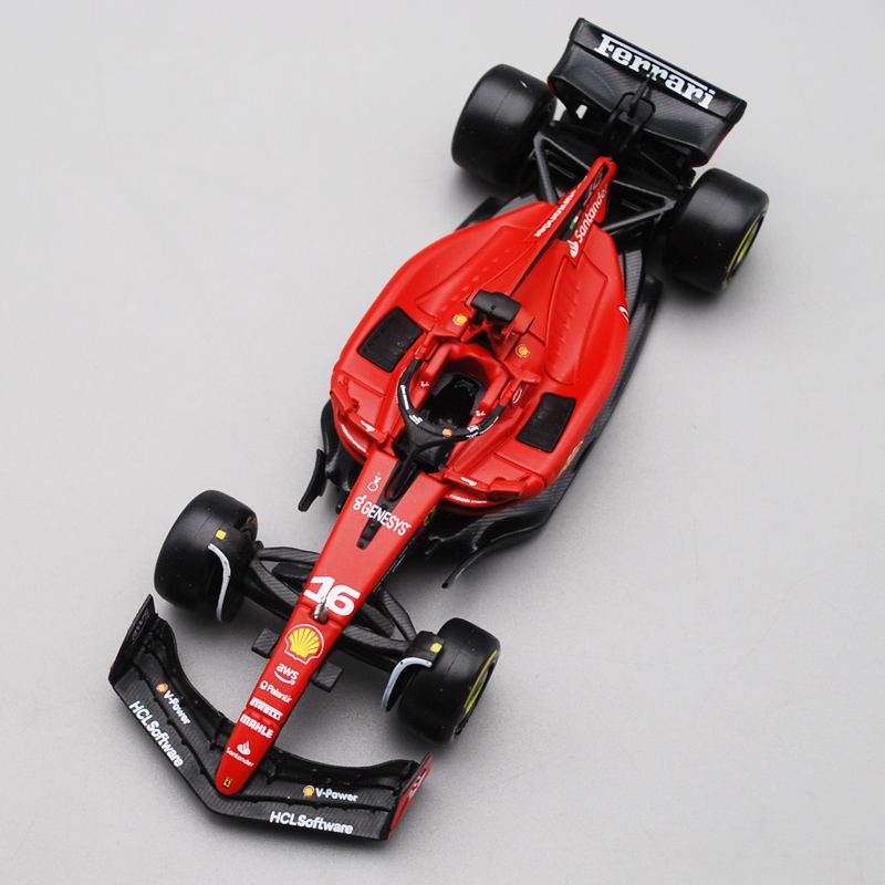 比美高1:43仿真F1合金赛车模型法拉利SF23勒克莱尔16号2023赛季 玩具/童车/益智/积木/模型 合金车/玩具仿真车/收藏车模 原图主图