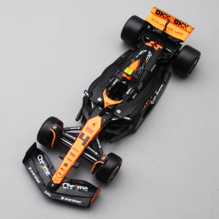 43迈凯伦MCL60新加坡仿真F1赛车模型诺里斯4号2023赛季 比美高1 新