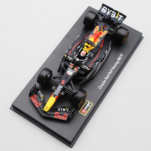 比美高1 仿真F1合金赛车模型维斯塔潘1号2023年 43红牛RB19精装 版