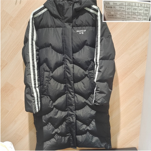 商场同款361度女款24冬运动休闲加厚外套中长羽绒服多款