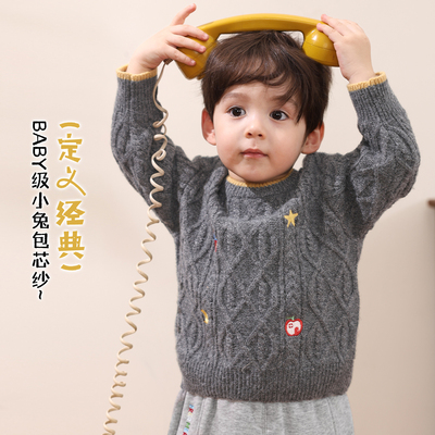 小O爸男婴童【定义经典】这件毛衣一定要推荐给喜欢搞穿搭的麻麻
