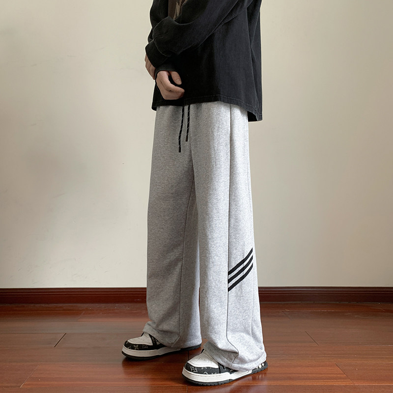 抖音直播秋季巴黎神裤运动休闲卫裤潮男XZ1503B-K171-P50控68图片