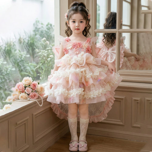女童花神洛丽塔裙幼儿表演服