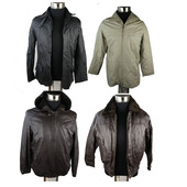 瑕疵古着二手男皮夹克外套短款 冬真皮皮衣牛羊皮袄工作服摩托骑行