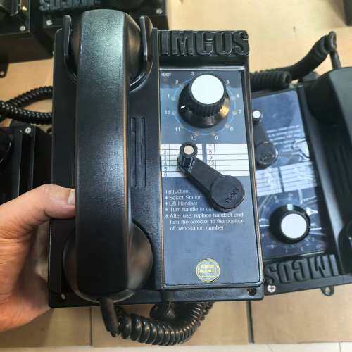 适用IMCOS 9022C 船用声力电话机，意大利进口，12议价