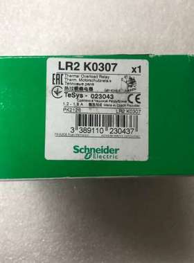 适用热过载继电器 LR2K0314 就一个 单价80元议价