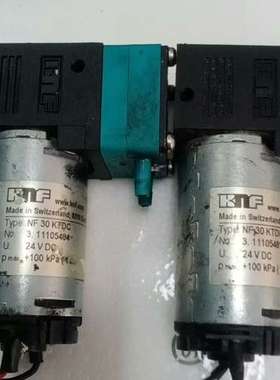 适用24V进口KNF隔膜泵NF30-KTDC。成色如图，实物，功议价