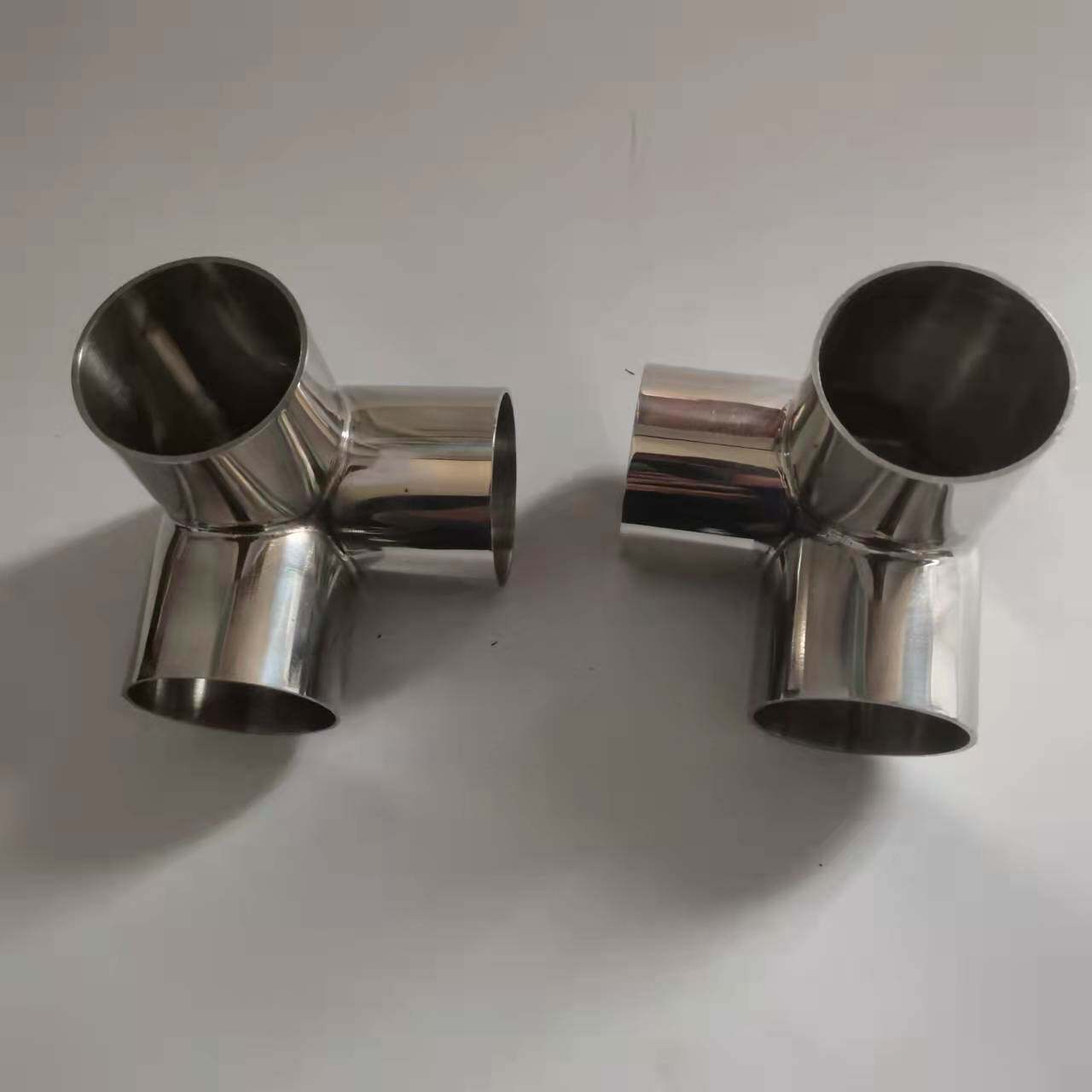 非标定制304不锈钢直角三通卫生级90度等径管接头厂家直销51新