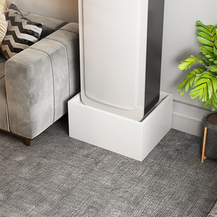 柜机托架圆形长方形底座支架柜 适用家用空调底座垫高托盘方圆立式