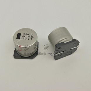 松下HD贴片铝电解电容 10V6800UF 18X16.5 高频低阻 125度 10V