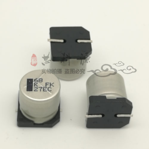 EEEFK1K680AQ  松下贴片电解电容 80V68UF 高频低阻 68 KFK 12x13