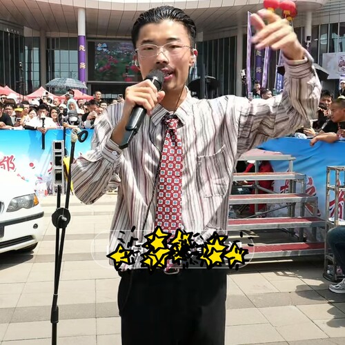 郭有才同款 仿真丝碎花印花9CM宽版领带男女同款街头休闲风礼盒装