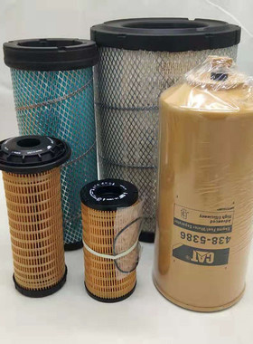 挖掘机配件卡特E313D2GC空气滤芯 机油滤芯 柴油滤芯 油水分离器