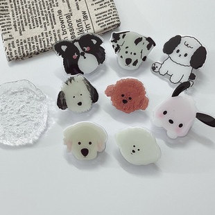 可爱卡通帕恰狗气囊支架粘贴简约懒人伸缩桌面背贴简约手机壳支架