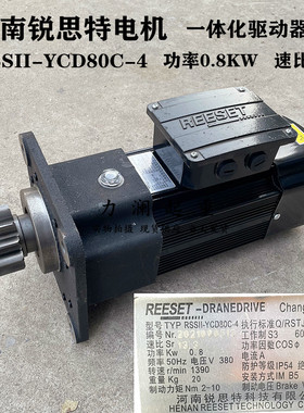 RSSII-YCD80C-4 0.8KW速比13.3河南锐思特电机一体化驱动器三合一