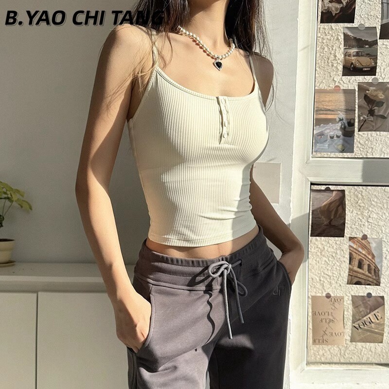 夏天运动内衣瑜伽服背心带胸垫跑步训练防震美背吊带健身文胸夏