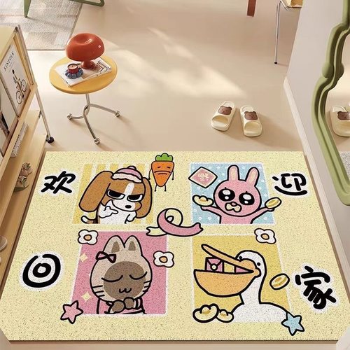 比格多栋可爱卡通入户地垫