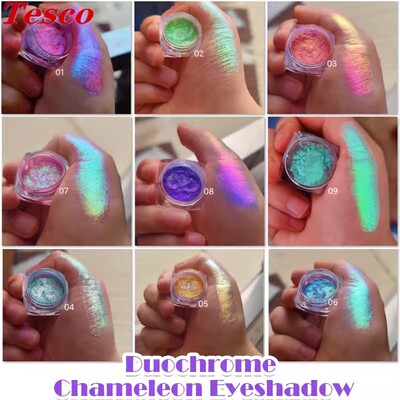chameleon pigments eyeshadow powder makeup变色龙珠光粉偏光粉