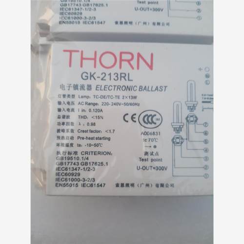 源头厂家THORN索恩镇流器