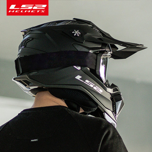 LS2新款越野摩托车头盔四季
