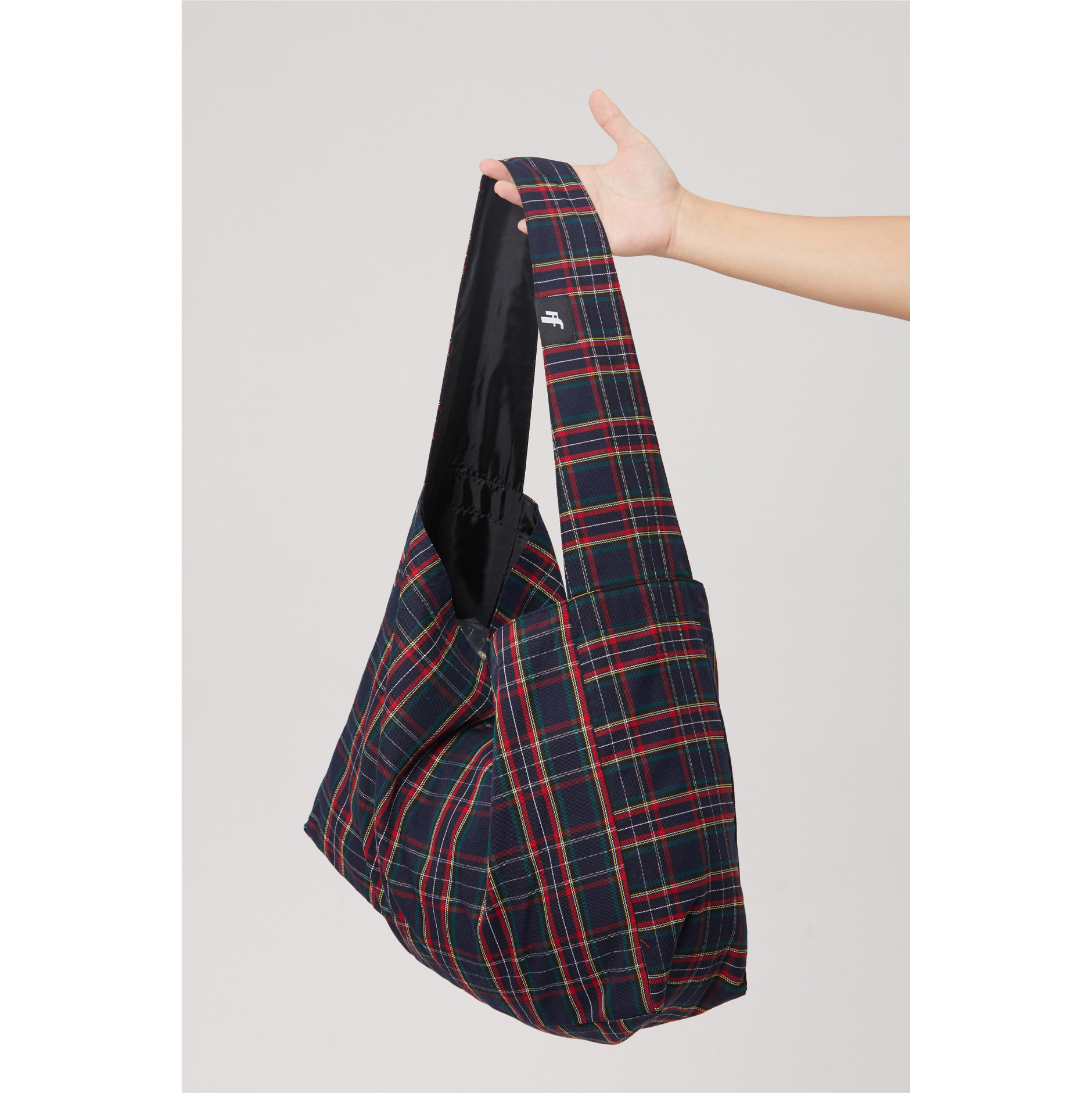 fourfourtwoone原创复古格纹大容量单肩包斜挎手提包轻薄托特包,箱包皮具/热销女包/男包,托特包,淘宝优惠券,粉丝福利购,淘宝优惠卷