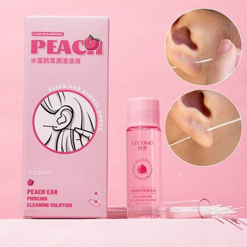 15ml Disposable Ear Hole Cleaning Set Safe Ear Piercing Clea