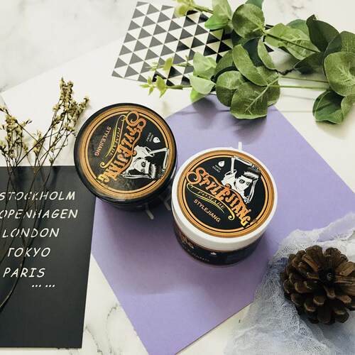 Strong Hold Pomade Hairstyles Hair Gel Wax Ointmet复古发油