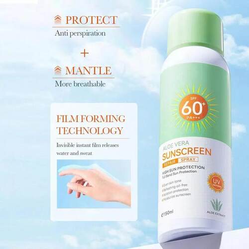 SPF 50 Sunscreen Spray Waterproof Whitening Face Mist body水