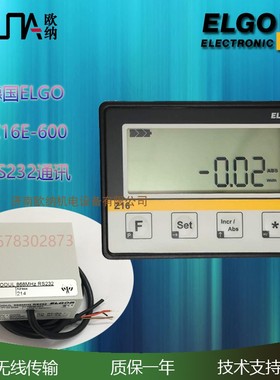 IZ16E-600-6-03.0-0德国ELGO数显表无线蓝牙传输模块长度角度测量
