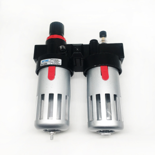 BFR3000大二联体塑钢设备配件气动油水分离器门窗设备配件 二连体