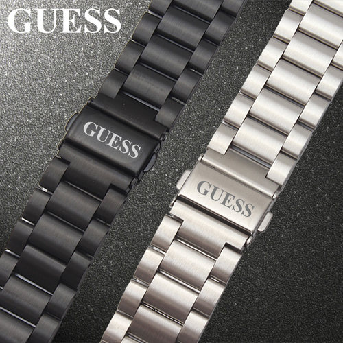 GUESS精钢实心手表带