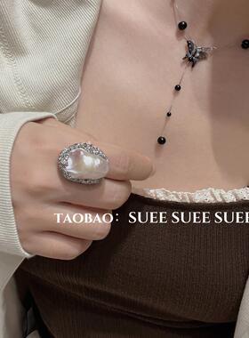 2024年新款超仙女饰品简约珍珠