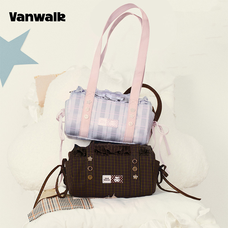 VANWALK/出走蝴蝶结绑带腋下包包