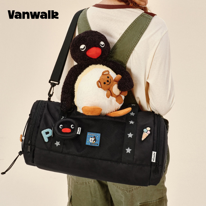 VANWALK/出走短途出游企鹅旅行袋
